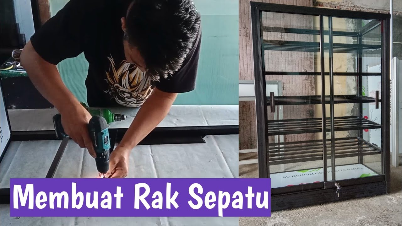 Shoe Rack For Production Process Making a minimalist shoe rack #Diy #Process #Karyaekoputro - YouTube