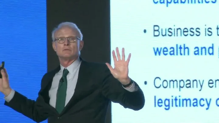 Keynote on "Creating Shared Value" by Michael Port...