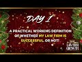 12 days of law firm growth day 1