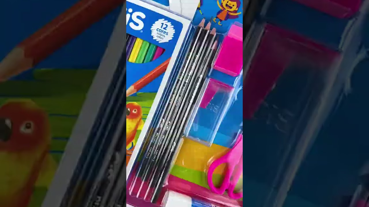 KIT COMPLETO VOLTA AS AULAS!! Link Kit Escolar 20 Peças Cis