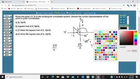 High School Math Praxis II (5161) Review - Rectangular to Polar Coordinates