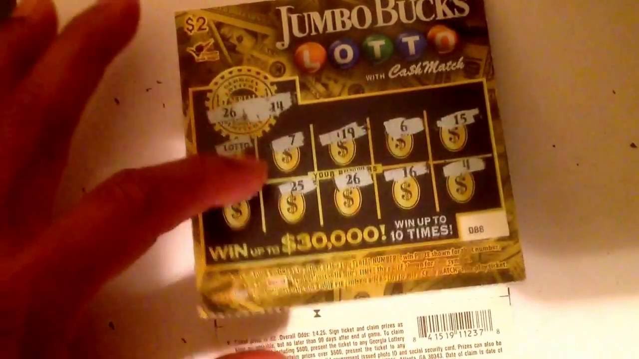 Jumbo Bucks Lotto Prize Payout Chart