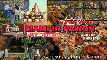 MAKAN SIANG DI RUMAH MAKAN YANG LAGI VIRAL MAMPIR PAWON PURWOKERTO
