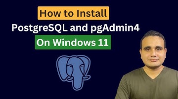 How to Install PostgreSQL and pgAdmin4 on Windows 11 | PostgreSql Installation