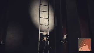 Just climbing a ladder in NieR: Automata