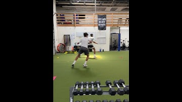 Side Shuffle with reactive sprint