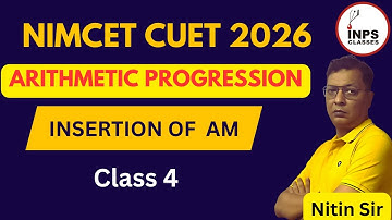 Insertion of n Arithmetic Means Between Two Numbers | Class 4 | Arithmetic Progression |