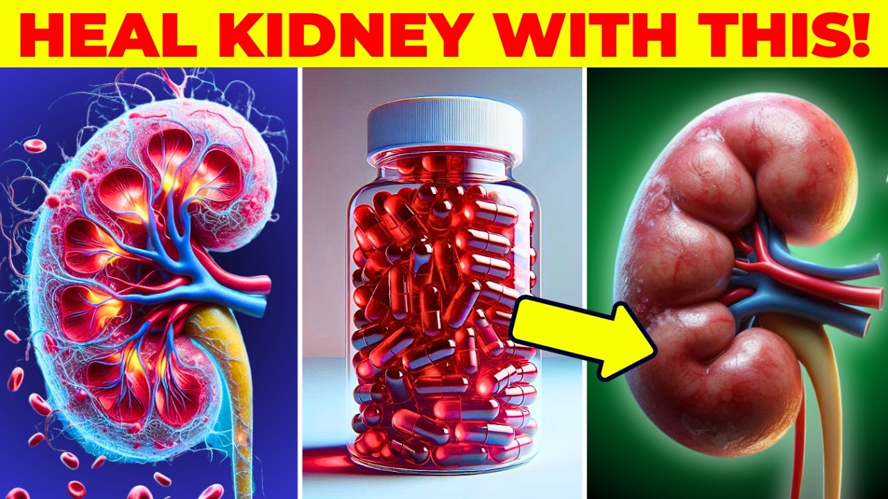 TOP 7 Vitamins To HEAL Your Kidneys FAST! (REVERSE Kidney Damage)