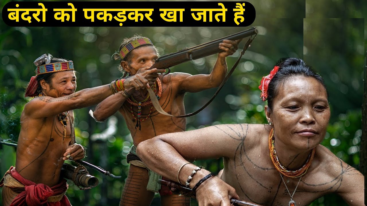 बंदरों को पकड़ कर खा जाते है यहाँ के लोग | Mentawai tribe Lifestyle Siberut Island