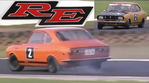 Jason Humble's Mazda RX2 Coupe 12A BP Group N Hist...