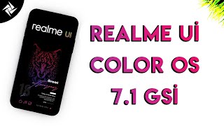 Realme Uİ  | Color OS 7.1  Android 10 GSI