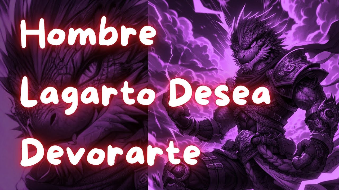 ASMR Hombre Lagarto Desea Devorarte | 
