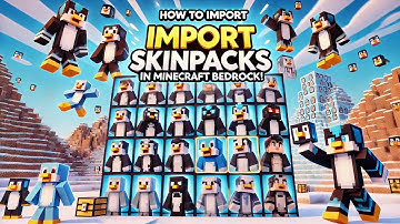 How to import skinpacks in Minecraft Bedrock | with iobit unlocker [WORK IN 2024]