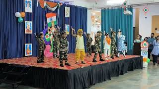 Avighna's stage performance on 80th Independence Day (at Narayana E Techo School, Kalyan West)