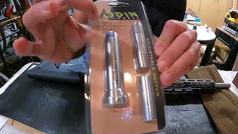 ODIN ADJUSTABLE BUFFER TUBE 50 CAL AR CUSTOM CALIBER BUFFER TUBE WITH ADJUSTABLE WEIGHT MADE IN USA