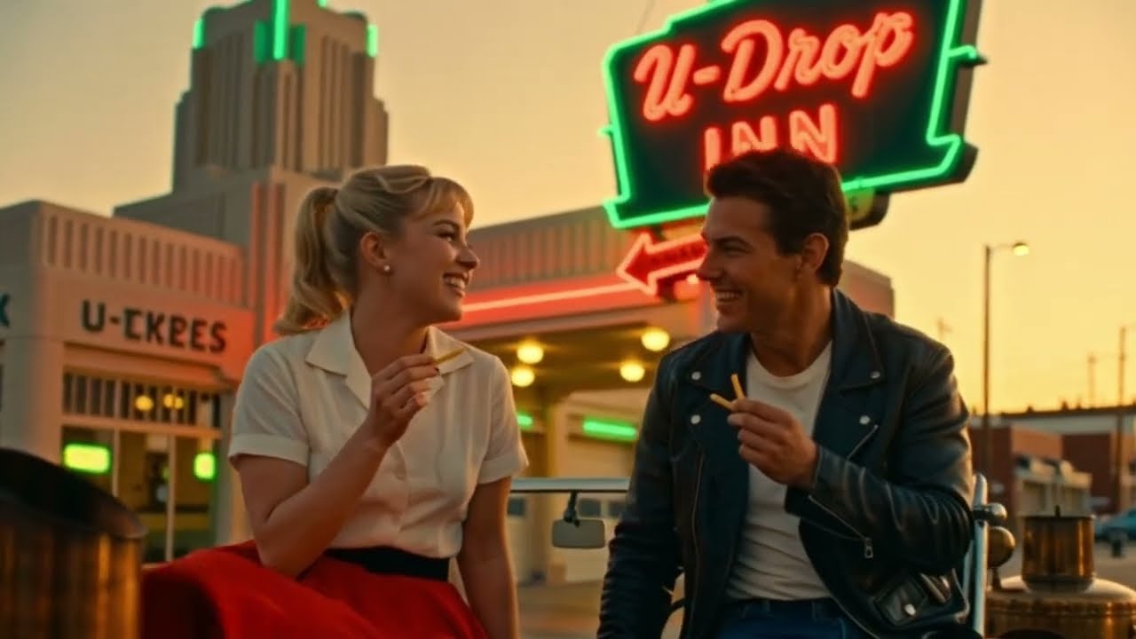 Source artwork associated with 1950s Rockabilly Roads