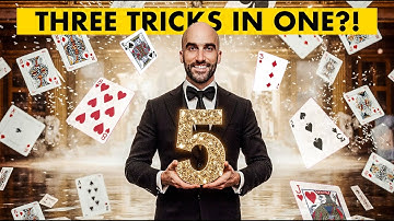 THE FANTASTIC FIVE — The TRIPLE Mind-Blowing Card Trick!