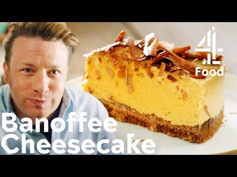 how-to-make-an-enticing-banoffee-cheesecake-in-30-minutes!-|-jamie's-quick-&-easy-food