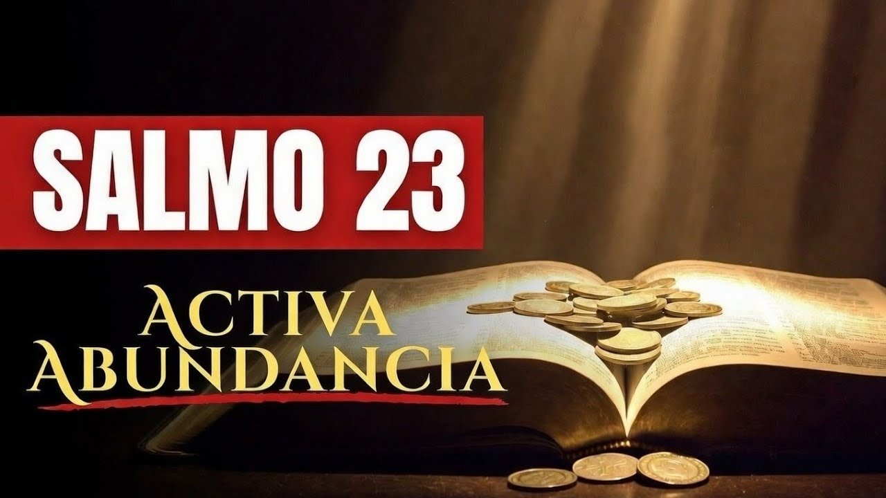 Salmo 23 (7 Veces) — Activa la Abundancia y las Bendiciones Hoy con Esta Poderosa Oración 🙏🔥