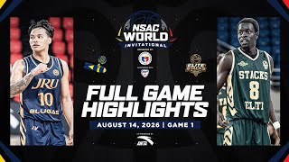 JRU vs Elite Stacks AUS | Full Highlights | NSAC World Invitational Day 1