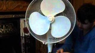 reparing the fridgemaster pedestal fan