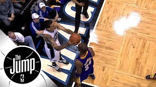 NBA Twitter ruins iconic Kobe Bryant vs. Matt Barnes 'no flinch' moment | The Jump | ESPN