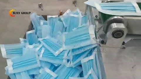 200+ pcs/min High Speed Flat Mask Machine