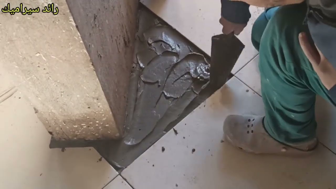 لا شيء مستحيل!! طريقة فريدة من نوعها في قص بلاط