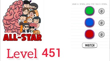 Brain Test All Star Level 451