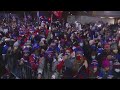 Bills return to Buffalo and greeted by hundreds of fans after clinching AFC East