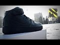 Презентация Nike Air Force 1 Mid Black (315123-001) | Styles