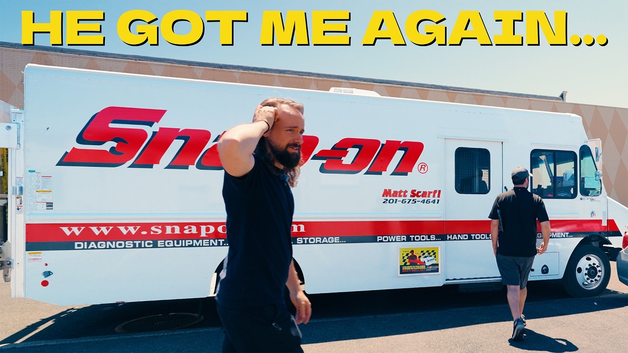Snap-on Truck Got Me Again - YouTube