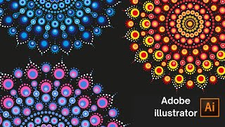 Adobe Illustrator Dot Mandala Tutorial StepbyStep Guide to Stunning Designs