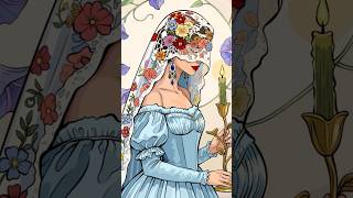 Beautiful Bride Wedding Dress Coloring Page | Calming Piano Music for Relaxation 👰♀️✨