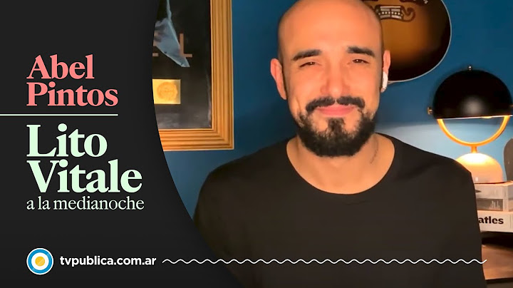 Abel Pintos: Cien años - Lito Vitale a la Medianoche
