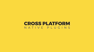 Cross Platform Native Plugins (http://u3d.as/bV0)