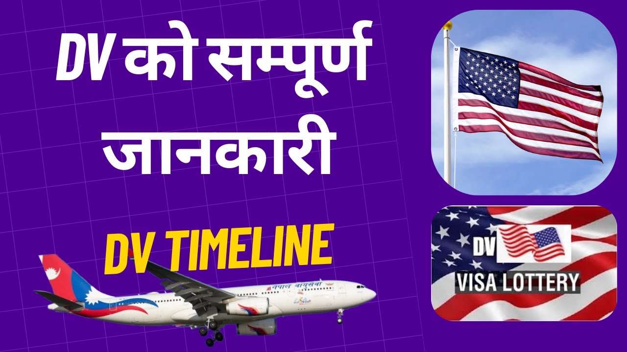 DV Lottery Timeline Explained | कसरी हुन्छ DV को Process? Complete Guide From Entry to Visa Approval