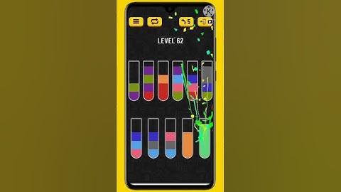 water sort puzzle level 62 walkthrough Android gameplay