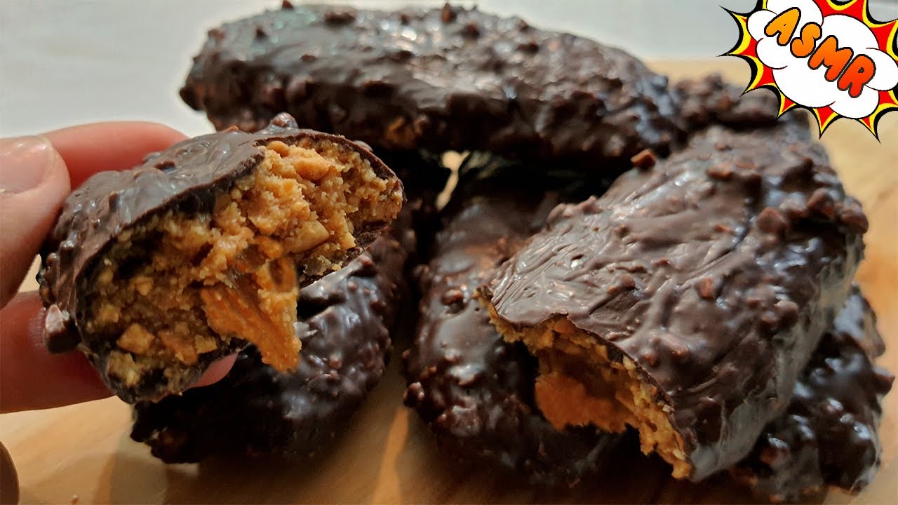 Homemade SNICKERS Chocolate Bars Recipe | Making Snickers Chocolate Bar At Home