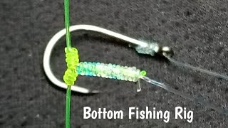 Fishing knots : HOW to make a long T knot so it doesn't catch and twist