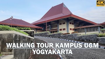 Tur Kampus UGM Yogyakarta‼️ Walking Tour Universitas Negeri Gadjah Mada University in Jogjakarta