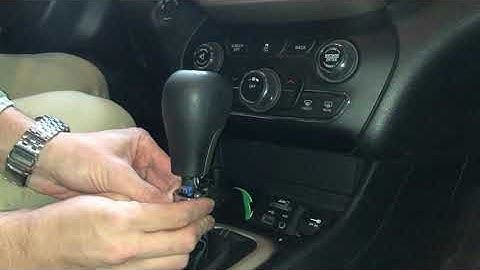 2014 jeep cherokee latitude shifter button