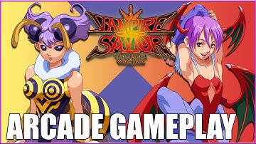Vampire Savior The Lord of Vampire - Arcade Gameplay - Q-Bee - Story Mode