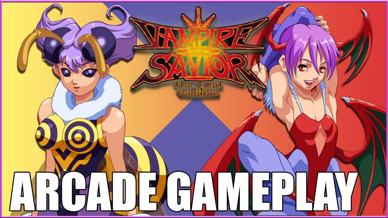 AKA Vampire Savior The Lord of Vampire.Gameplay is of Q-Bee in Story mode w...