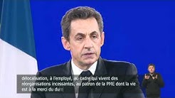 Discours de Nicolas Sarkozy à Villepinte