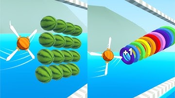 Swing Slice! Very Satisfying And Relaxing ASMR Slicing Game