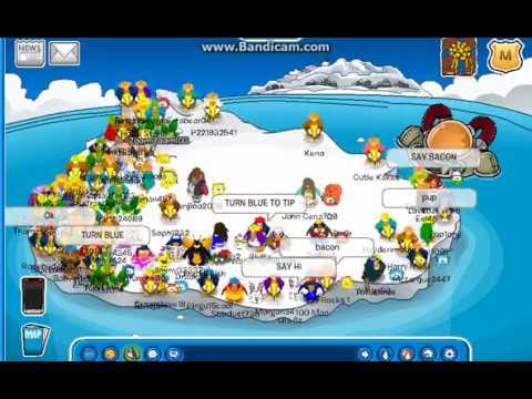 Club Penguin: TIPPING THE ICEBERG (100% REAL)