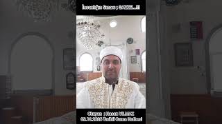 İnsanlığın Sınavı, Gazze 09.10.2026 Tarihli Cuma Hutbesi