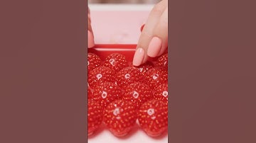 Typing on a Strawberry Keyboard. #asmr #relax #keyboardasmr #satisfyingsounds #tactileasmr