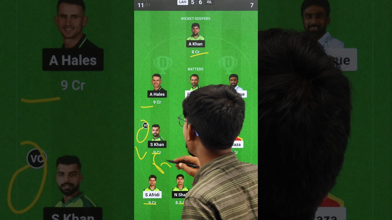 LAH vs ISL Dream11 Prediction | Lahore vs Islamabad 1st PSL T20 Match Prediction 2024 | Las vs Isl |